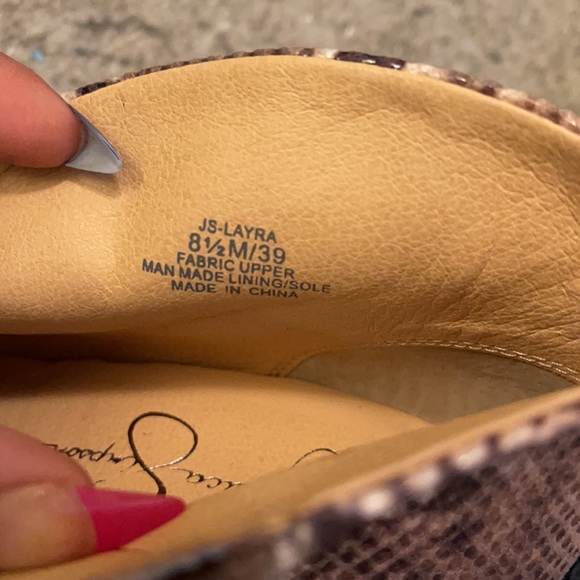 Jessica Simpson Layra Snake Print Bootie - Picture 6 of 7